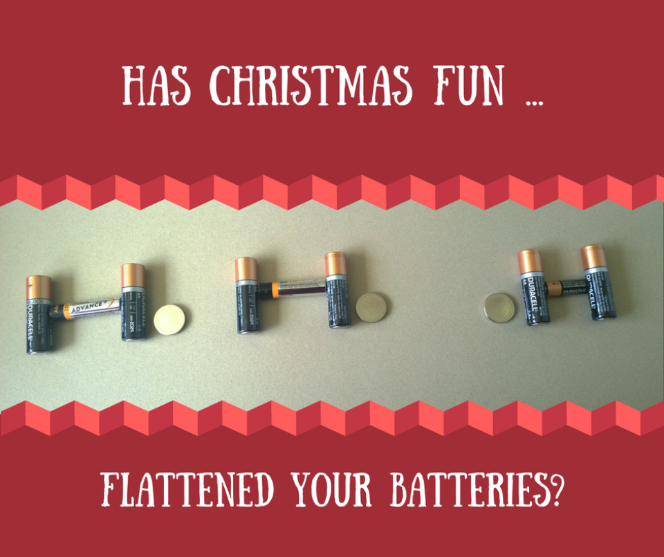 Christmas batteries